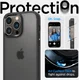 Spigen Ultra Hybrid Apple iPhone 14 Pro Hoesje Back Cover Zwart afbeelding 3