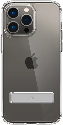 Spigen Ultra Hybrid S iPhone 14 Pro Hoesje Back Cover Transparant afbeelding 1