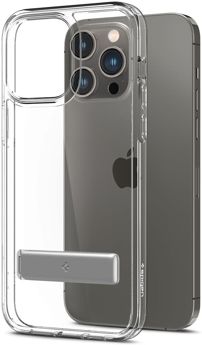 Spigen Ultra Hybrid S iPhone 14 Pro Hoesje Back Cover Transparant afbeelding 3