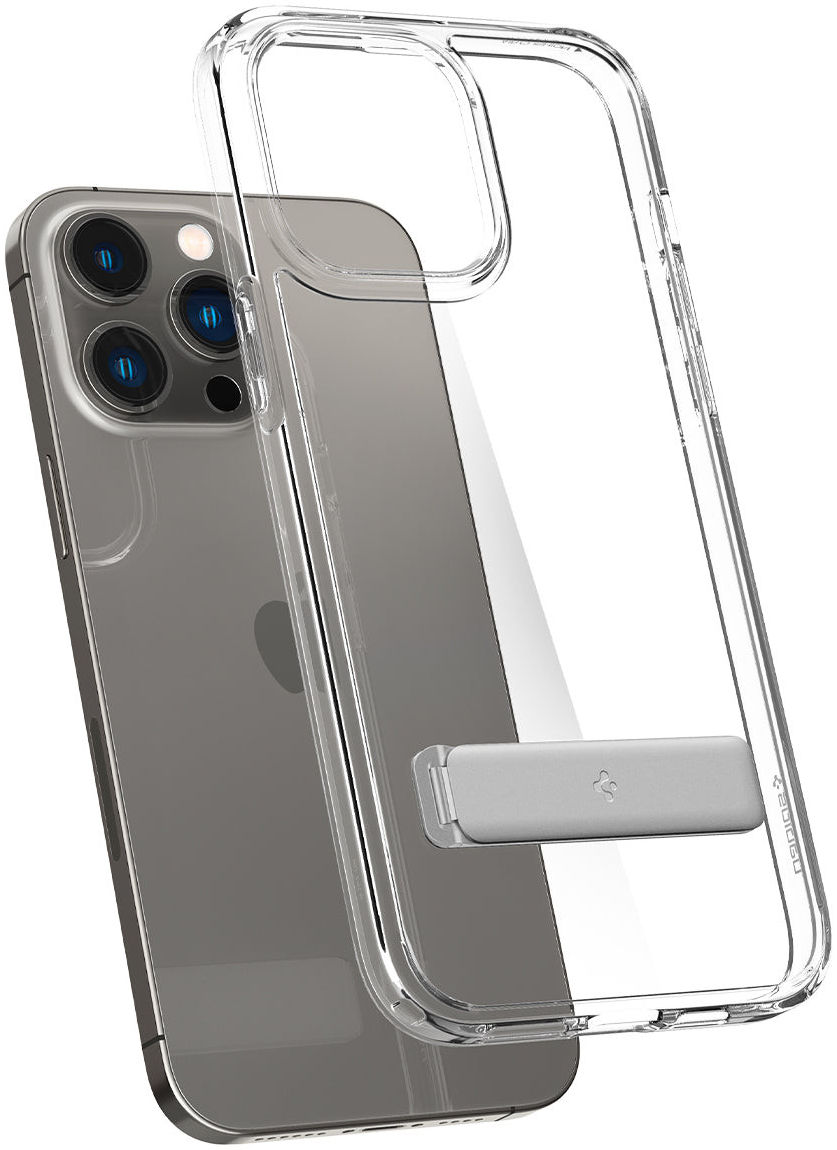 Spigen Ultra Hybrid S iPhone 14 Pro Hoesje Back Cover Transparant afbeelding 4