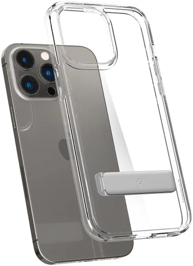 Spigen Ultra Hybrid S iPhone 14 Pro Hoesje Back Cover Transparant afbeelding 4