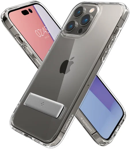 Spigen Ultra Hybrid S iPhone 14 Pro Hoesje Back Cover Transparant afbeelding 6