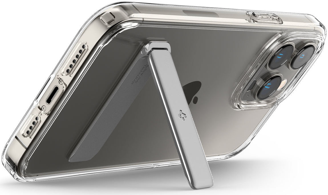Spigen Ultra Hybrid S iPhone 14 Pro Hoesje Back Cover Transparant afbeelding 7