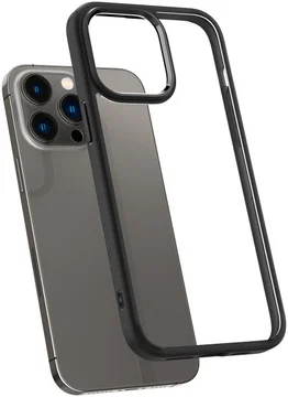 Spigen Crystal Hybrid Apple iPhone 14 Pro Max Hoesje Zwart