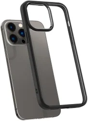 Spigen Crystal Hybrid Apple iPhone 14 Pro Max Hoesje Zwart afbeelding