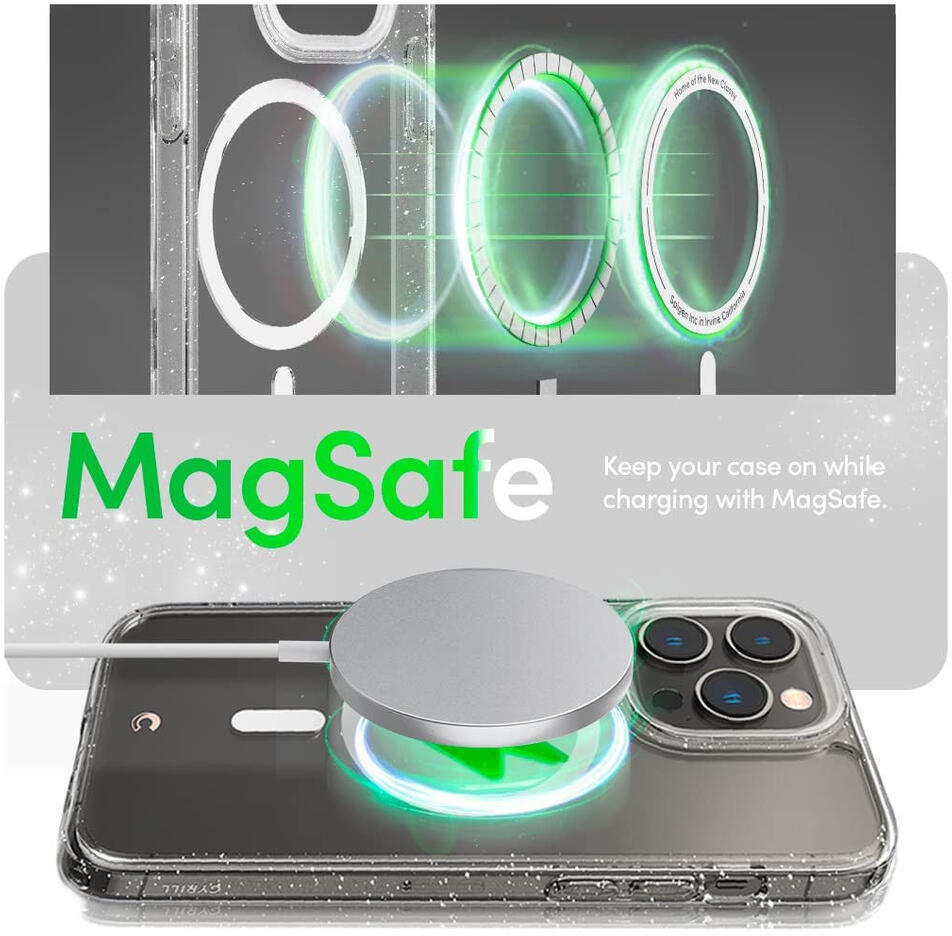 Spigen Cyrill Shine MagSafe Apple iPhone 14 Pro Max Hoesje Glitter afbeelding 4