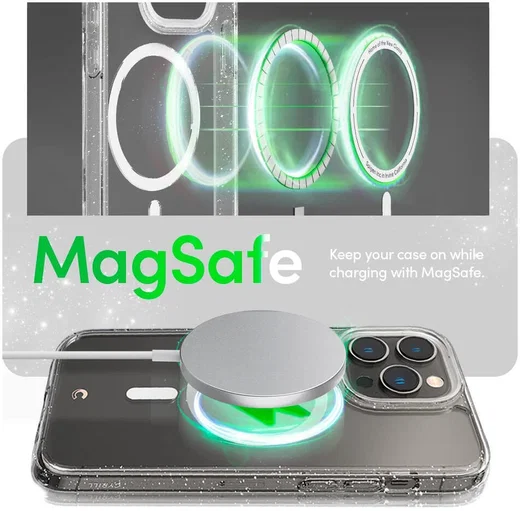 Spigen Cyrill Shine MagSafe Apple iPhone 14 Pro Max Hoesje Glitter afbeelding 4