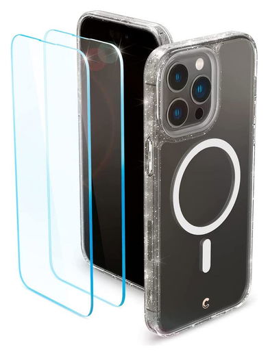Spigen Cyrill Shine MagSafe Apple iPhone 14 Pro Hoesje Glitter afbeelding 1