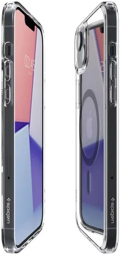 Spigen Ultra Hybrid MagSafe Apple iPhone 14 Hoesje Carbon Fiber afbeelding 11