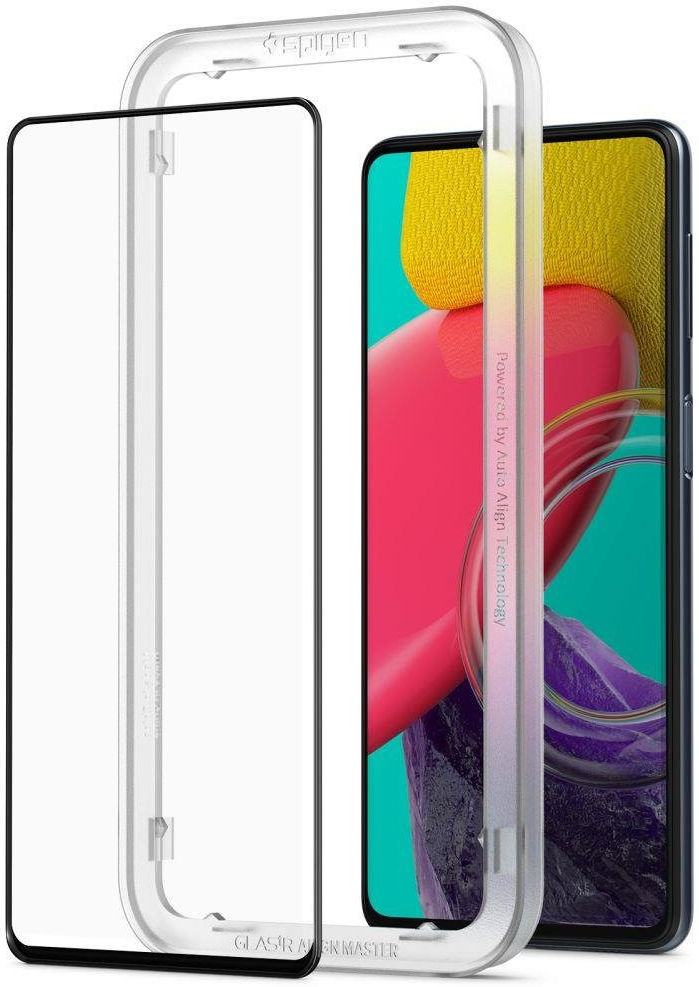 Spigen AlignMaster Samsung Galaxy M53 Screen Protector Tempered Glass afbeelding 2
