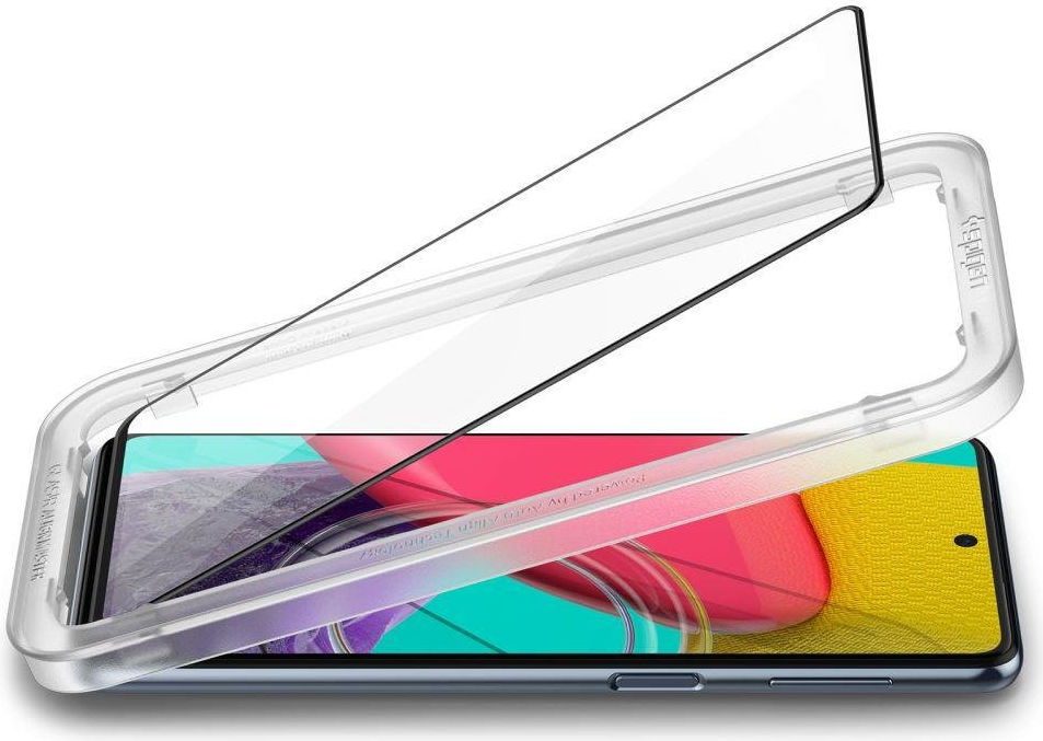 Spigen AlignMaster Samsung Galaxy M53 Screen Protector Tempered Glass afbeelding 3