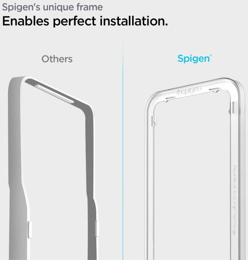 Spigen AlignMaster Samsung Galaxy M53 Screen Protector Tempered Glass afbeelding 7