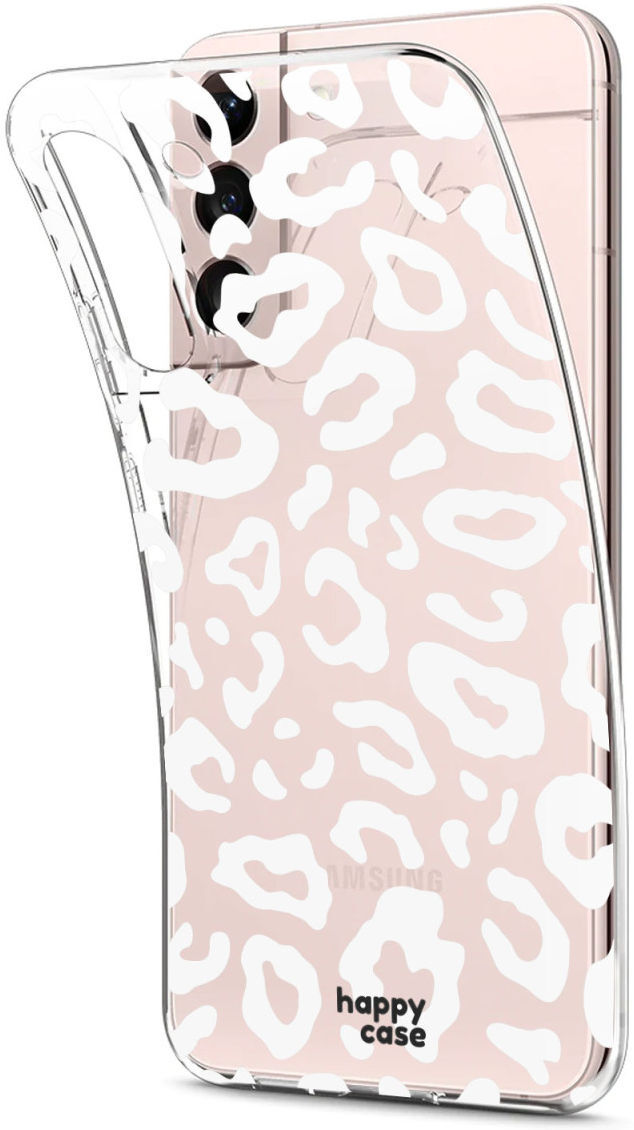 HappyCase Samsung Galaxy S22 Plus Hoesje TPU Luipaard Print afbeelding 2