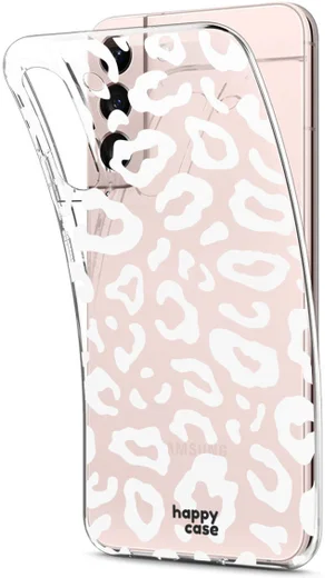 HappyCase Samsung Galaxy S22 Plus Hoesje TPU Luipaard Print afbeelding 2
