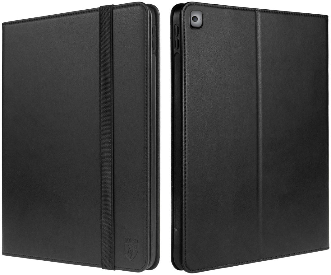 Rosso Element Apple iPad 9.7 (2017/2018) / Air 2 Hoes Book Case Zwart afbeelding 8