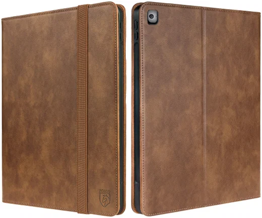 Rosso Element Apple iPad 9.7 (2017/2018) / Air 2 Hoes Book Case Bruin afbeelding 8