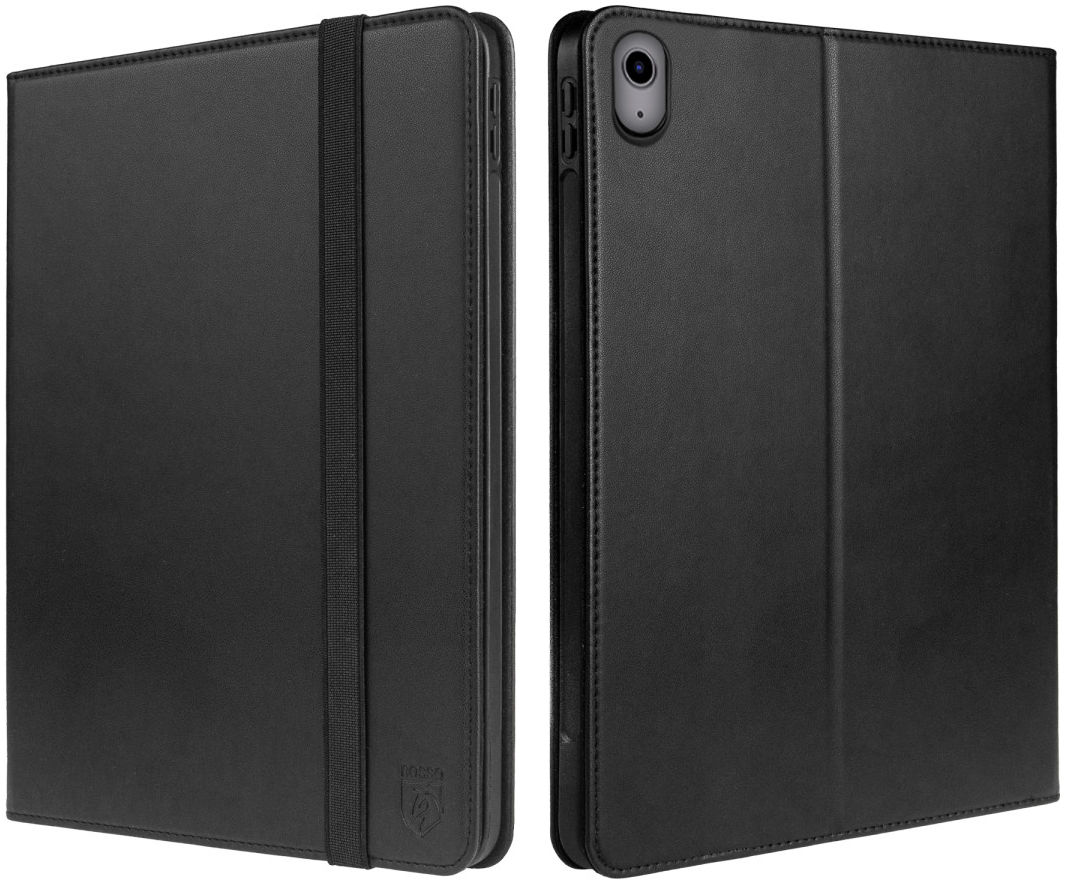Rosso Element iPad Air 10.9 (2022/2020) Hoes Book Case Zwart afbeelding 8