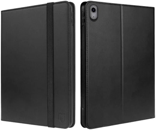 Rosso Element iPad Air 10.9 (2022/2020) Hoes Book Case Zwart afbeelding 8