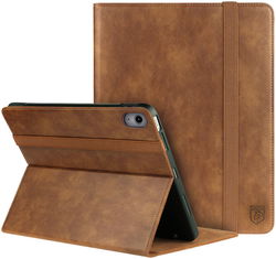 Rosso Element iPad Air 10.9 (2022/2020) Hoes Book Case Bruin afbeelding