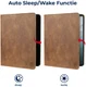 Rosso Element iPad Air 10.9 (2022/2020) Hoes Book Case Bruin afbeelding 2