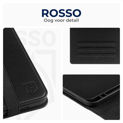 Rosso Element iPad Pro 11 (2018/2020/2021/2022) Hoes Book Case Zwart afbeelding 5