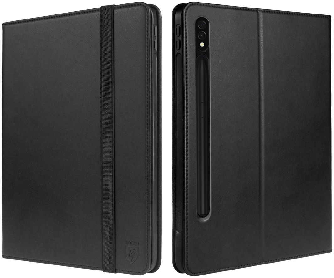 Rosso Element Samsung Tab S8+ / S7+ / S7 FE Hoes Zwart afbeelding 8