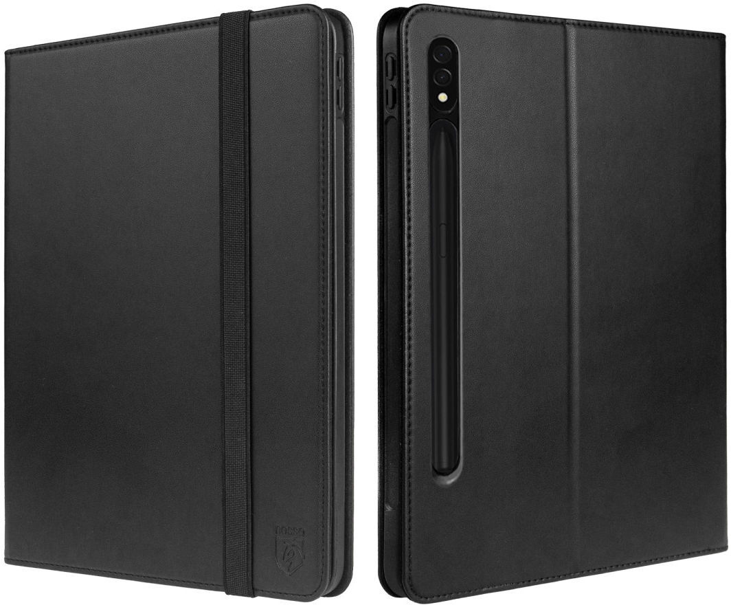 Rosso Element Samsung Galaxy Tab S7/S8 Hoes Book Case Zwart afbeelding 8