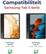 Rosso Element Samsung Galaxy Tab S7/S8 Hoes Book Case Zwart afbeelding 9
