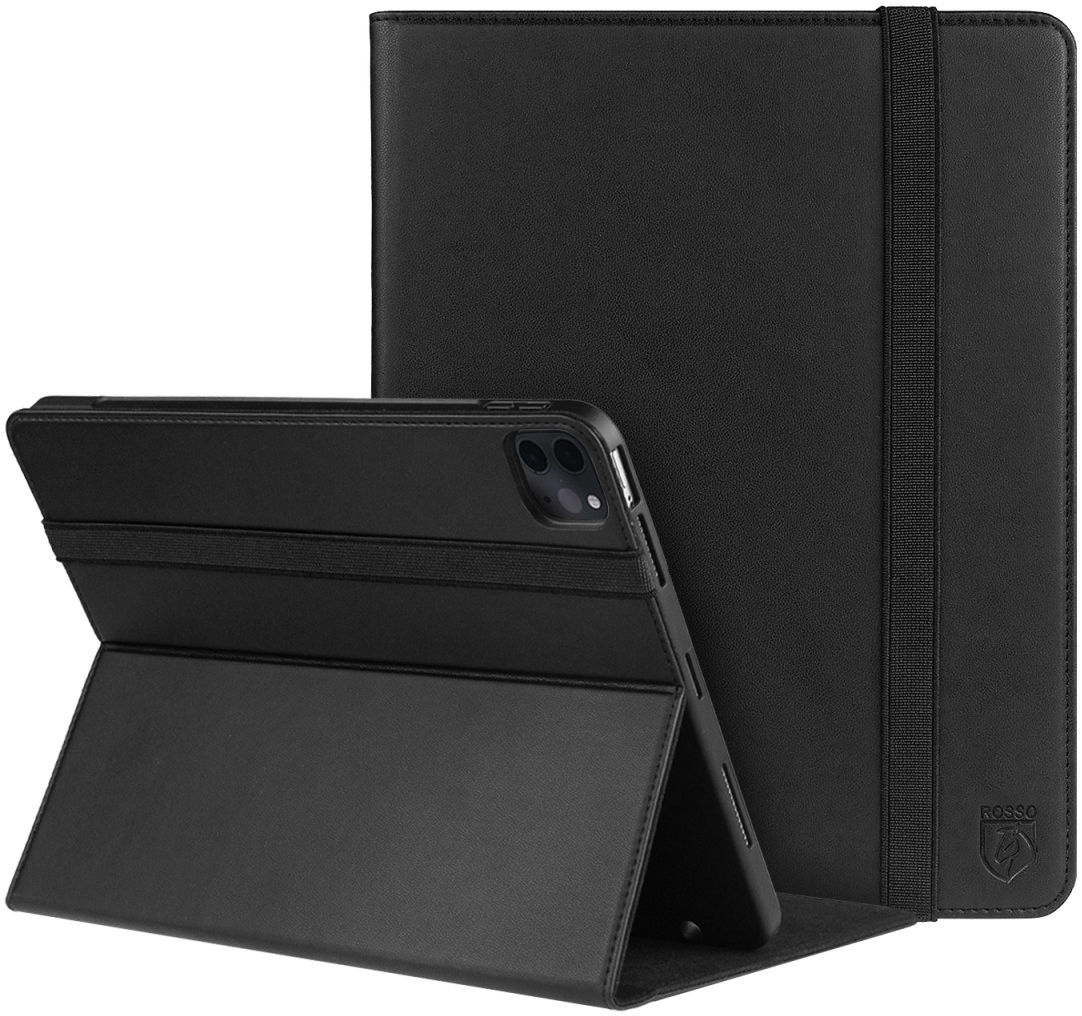 Rosso Element Apple iPad Pro 10.5 / iPad 10.2 Hoes Book Case Zwart afbeelding 1