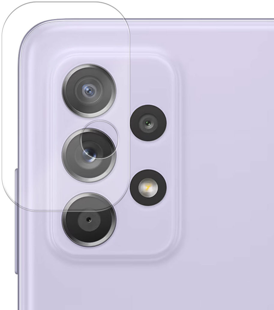 Samsung Galaxy A52 5G / A52S Camera Lens Protector Transparant afbeelding 5
