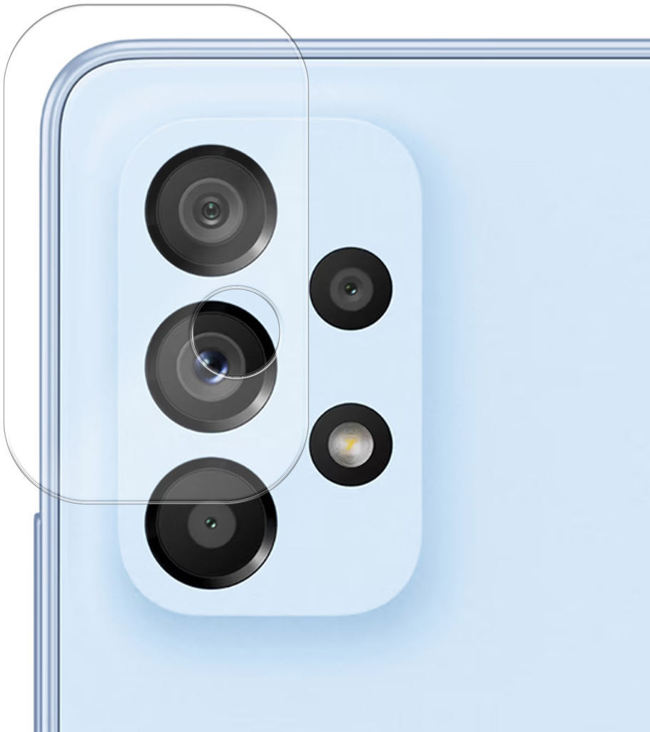 Samsung Galaxy A53 / Galaxy A33 Camera Lens Protector Transparant afbeelding 5