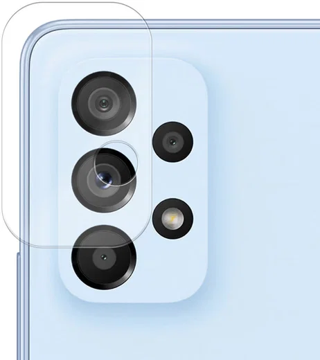 Samsung Galaxy A53 / Galaxy A33 Camera Lens Protector Transparant afbeelding 5