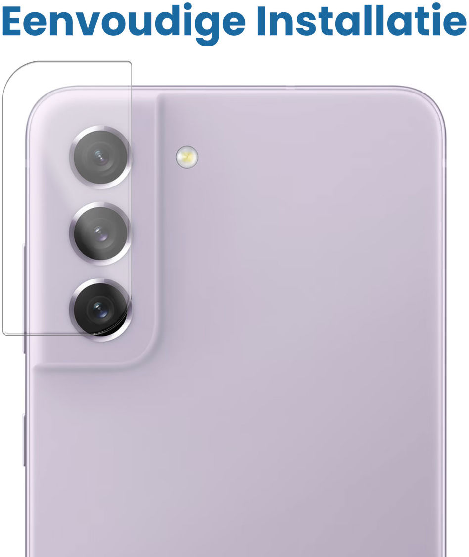 Samsung Galaxy S21 FE Camera Lens Protector Transparant afbeelding 3