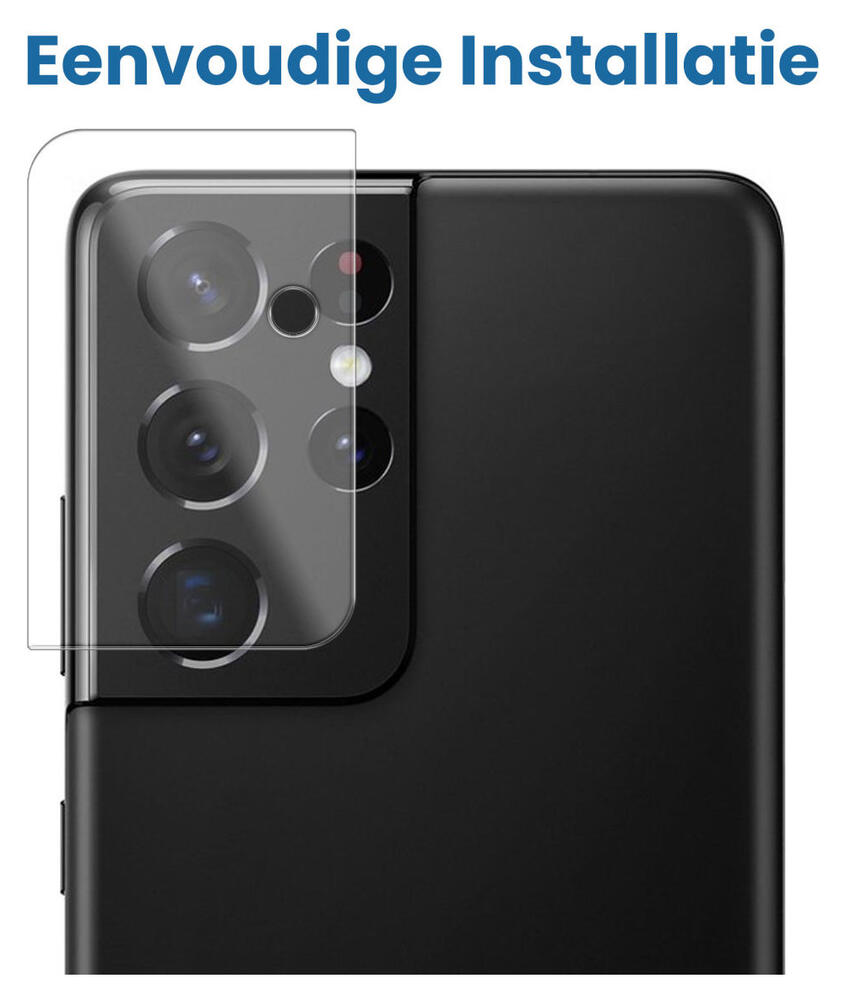 Samsung Galaxy S21 Ultra Camera Lens Protector Transparant afbeelding 3