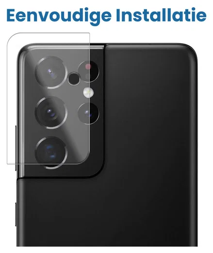 Samsung Galaxy S21 Ultra Camera Lens Protector Transparant afbeelding 3