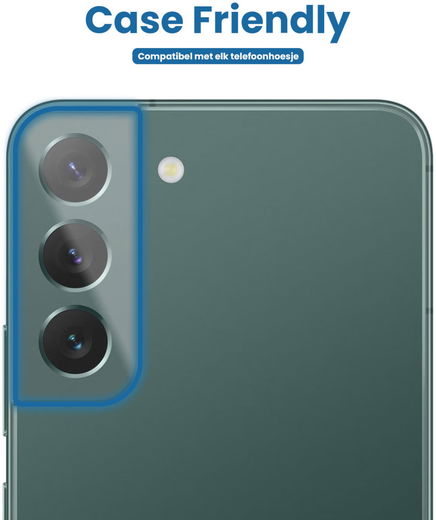 Samsung Galaxy S22 / S22 Plus Camera Lens Protector Transparant afbeelding 2