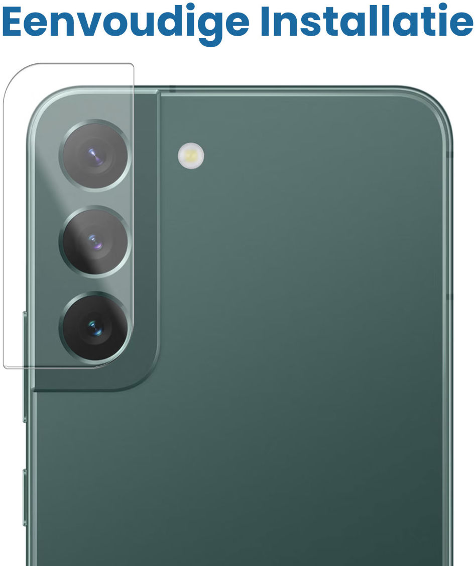 Samsung Galaxy S22 / S22 Plus Camera Lens Protector Transparant afbeelding 3