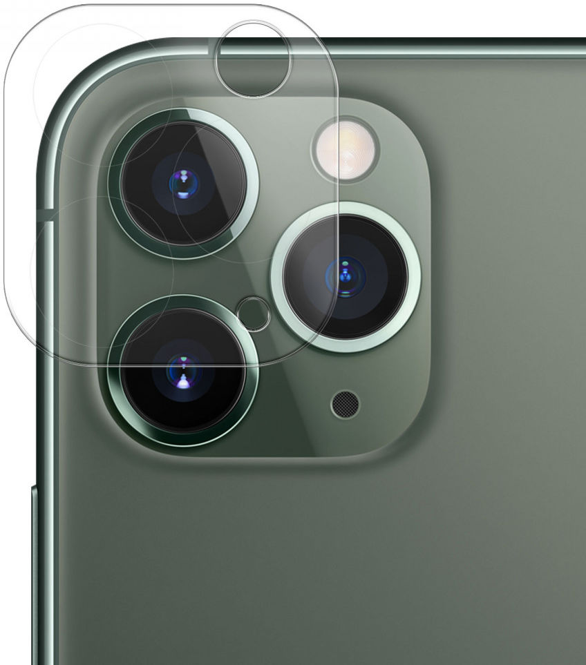 Apple iPhone 11 Pro / 11 Pro Max Camera Lens Protector Transparant afbeelding 5