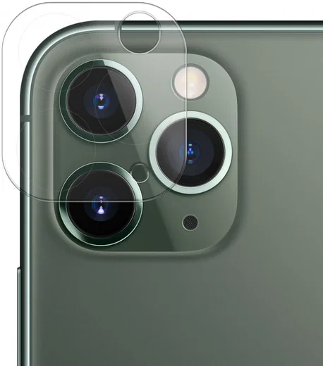 Apple iPhone 11 Pro / 11 Pro Max Camera Lens Protector Transparant afbeelding 5