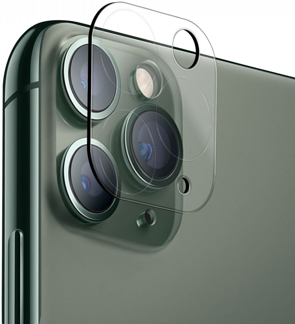 Apple iPhone 11 Pro / 11 Pro Max Camera Lens Protector Transparant afbeelding 1