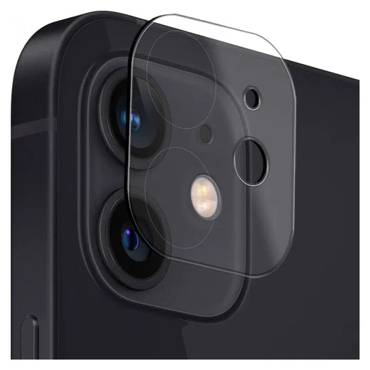 Apple iPhone 12 Camera Lens Protector Transparant afbeelding 1