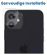 Apple iPhone 12 Camera Lens Protector Transparant afbeelding 4