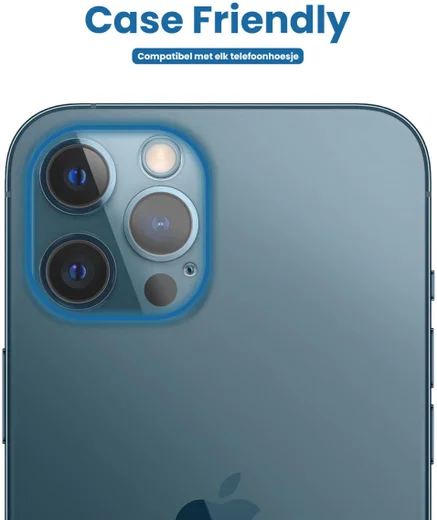 Apple iPhone 12 Pro Camera Lens Protector Transparant afbeelding 2