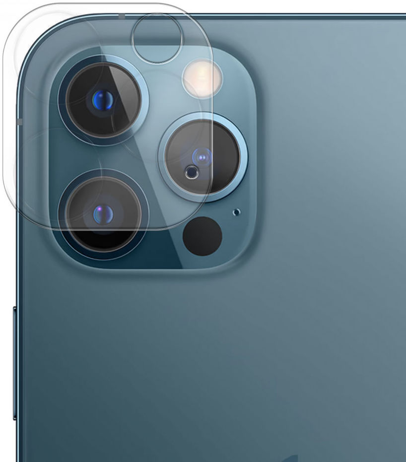 Apple iPhone 12 Pro Camera Lens Protector Transparant afbeelding 5