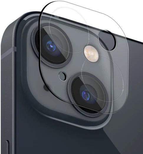Apple iPhone 13 / 13 Mini Camera Lens Protector Transparant afbeelding 1