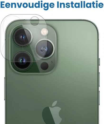 Apple iPhone 13 Pro / 13 Pro Max Camera Lens Protector Transparant afbeelding 3