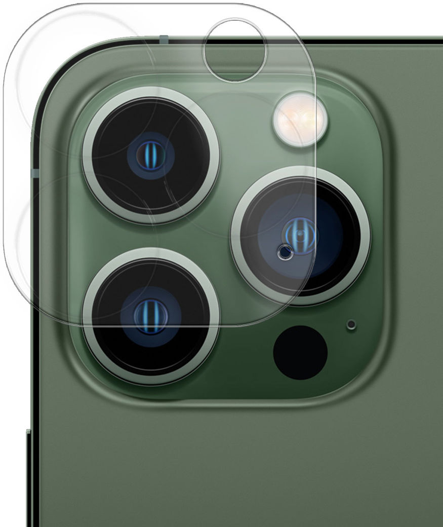 Apple iPhone 13 Pro / 13 Pro Max Camera Lens Protector Transparant afbeelding 5