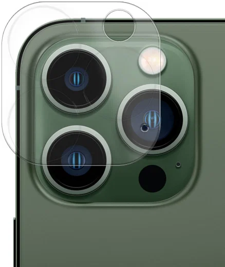 Apple iPhone 13 Pro / 13 Pro Max Camera Lens Protector Transparant afbeelding 5