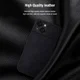 Nillkin Qin Pro Apple iPhone 14 Hoesje Book Case Camera Slider Zwart afbeelding 6