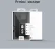 Nillkin Qin Pro iPhone 14 Hoesje Book Case Camera Slider Classic Zwart afbeelding 10